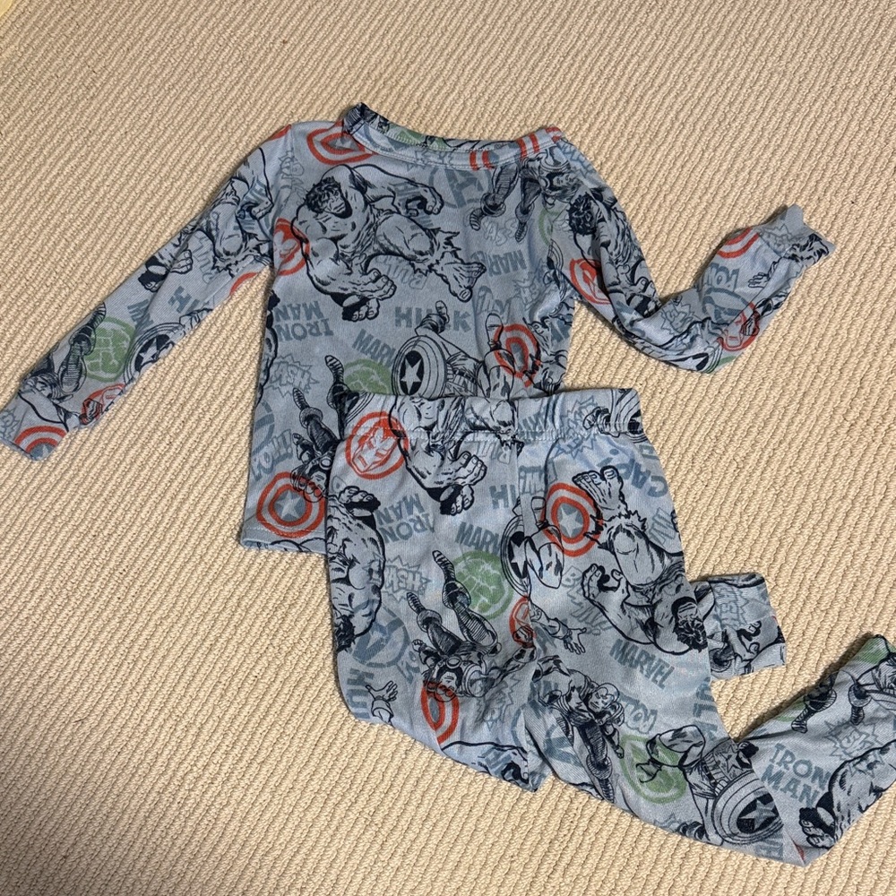 Marvel Superhero Pajama Set